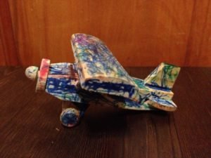 Toy Plane - Ready for the flyover